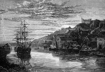 Der Fluss bei Arundel, Sussex, 1900