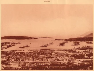 Die Reede, Toulon, 1930