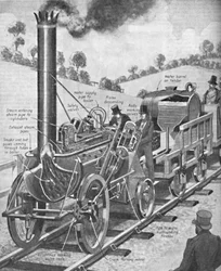 Die Rakete erstaunt alle, ca. 1934