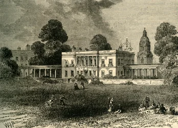 Die Royal Naval School, Greenwich, ca. 1878