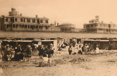 Die königliche Residenz und die Esplanade, ca. 1928