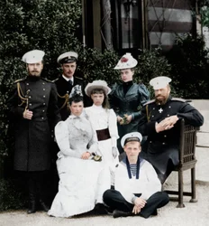 Die russische kaiserliche Familie, um 1894, 1964