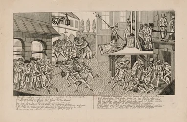 Die Septembermassaker von 1792. Der Tod der Prinzessin de Lamballe