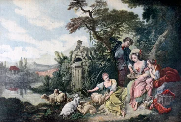 Das Geschenk der Hirten oder Das Nest, 1892