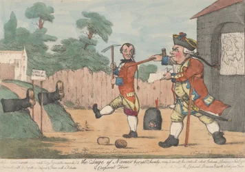 Die Belagerung von Namur durch Captain Shandy und Corporal Trim Tristram Shandy