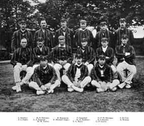 Das südafrikanische Cricket-Team von 1912