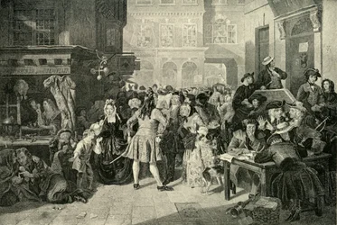 Die Südseeblase, 1720, 1925