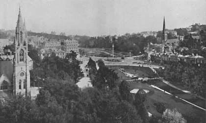 Der Platz, ca. 1910