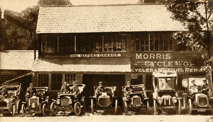 Der Ausgangspunkt von Morris Motors, 1912, 1933