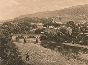 Der Taff bei Treforest, nahe Pontypridd, 1902
