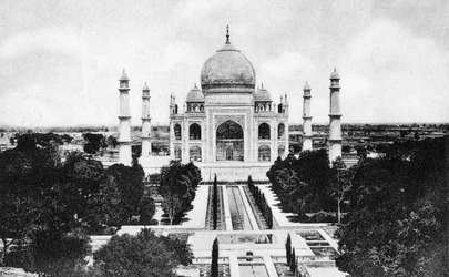 Das Taj Mahal, Agra, 20. Jahrhundert