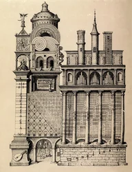 Der Tempel der Musik von Robert Fludd, 1617