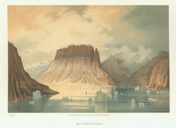 Das Teufelsschloss im Kejser Franz Joseph Fjord. Die zweite deutsche Nordpolarexpedition in die Arktis