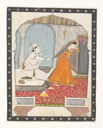 Die schüchterne Braut, ca. 1800