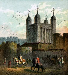 Der Tower von London, ca. 1850