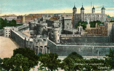 Der Tower von London & Münze, London, um 1910