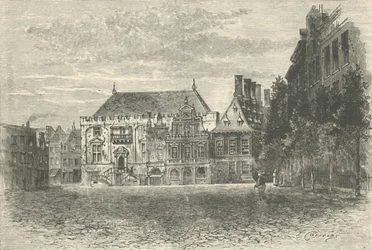 Das Rathaus, Haarlem, 1890