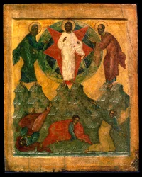 Die Verklärung Jesu, russische Ikone