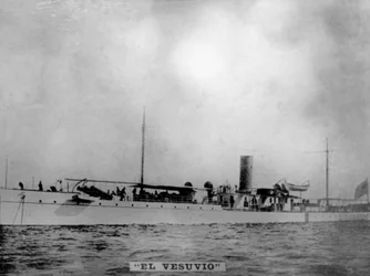 Das Vesubio-Schlachtschiff, 1898, 1920er