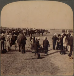Der Vizekönig Lord Curzon und Lord Kitchener bei der großen Durbar-Überprüfung, Delhi, Indien, 1903