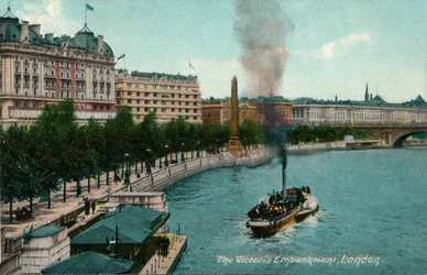 Das Victoria Embankment, London, 1907, um 1900-1930