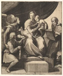 Die Jungfrau des Fisches, ca. 1515-27