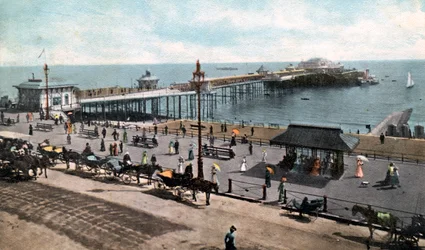 Der West Pier, Brighton, um 1900-1920