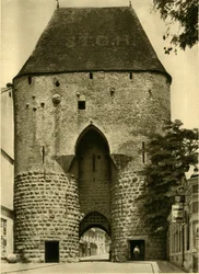 Das Wiener Tor, Hainburg an der Donau, Niederösterreich, um 1935