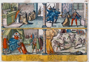 Die Ermordung Heinrichs III. von Frankreich, 1589
