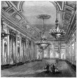 Der Ballsaal in Williss Rooms, London, 1891