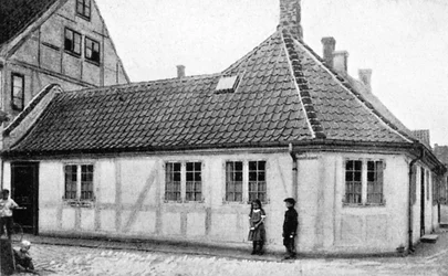 Der Geburtsort von Hans Andersen, Odense, Dänemark
