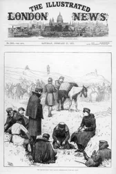 Das Titelblatt der Illustrated London News, 27. Februar 1875