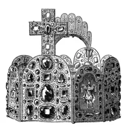 Das Diadem von Karl dem Großen, 8. Jahrhundert