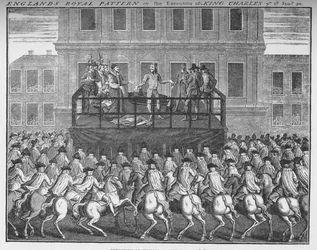 Die Hinrichtung von König Karl I., 30. Januar 1649, um 1735, 1903