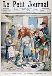 Die Hungersnot der bretonischen Fischer, 1903