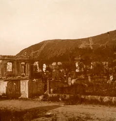 Der Kiosk, Metzeral, Nordfrankreich, um 1914-um 1918