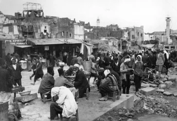 Der Markt, Beirut, Libanon, ca. 1920er-1930er