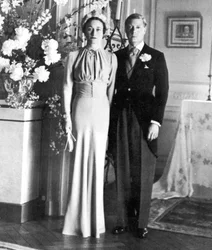 Die Hochzeit des Herzogs von Windsor und Wallis Simpson, 1937