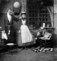 Der Meister stört, spätes 19. Jahrhundert