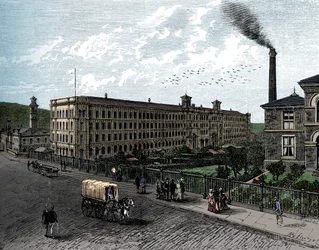 Die Mühle in Saltaire, ca. 1880