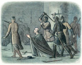 Der Mord an Thomas Becket, 1170, 1864