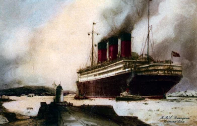 Das Ozeandampfer RMS Berengaria, 20. Jahrhundert