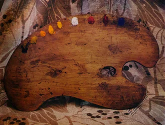 Die Palette von Philip Alexius de László, 1934
