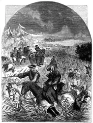 Der Rückzug von Belleisle, ca. 1740, 19. Jahrhundert