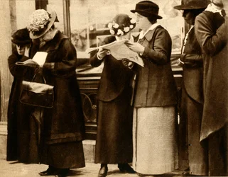 Das Sinken der Lusitania, Mai 1915