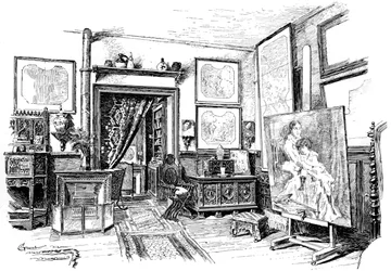 Das kleinere Atelier von Paul-Jacques-Aimé Baudry
