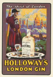 Der Geist von London - Holloways London Gin, ca. 1930er Jahre