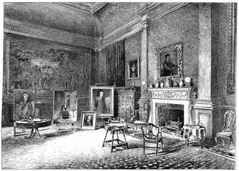 Das Atelier von John Everett Millais, ca. 1880-1882