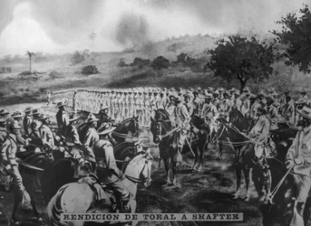 Die Kapitulation von General Toral, 1898