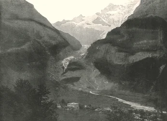 Das Tal, Grindelwald, Schweiz, 1895